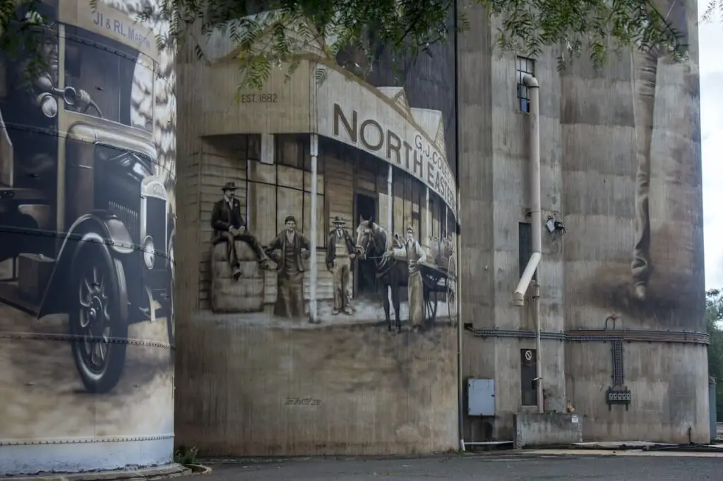 Silo Art St James Victoria Australia